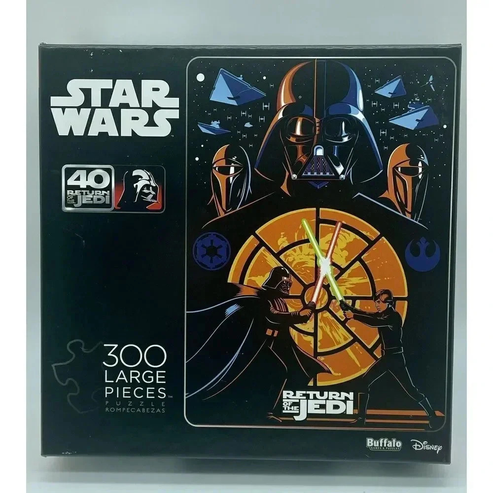 Star Wars /Disney 300 Piece‎ PUZZLE "Return of the Jedi"  21.25" x 15" Open Box